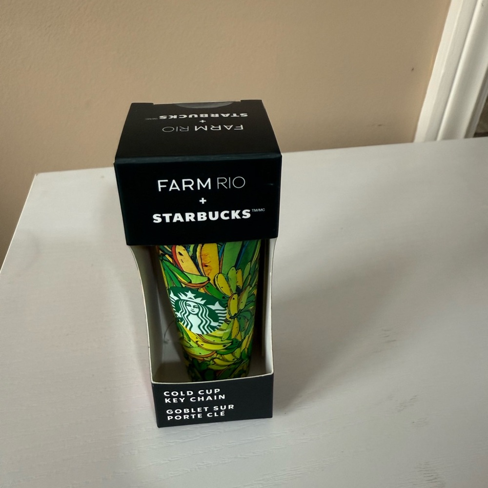 New Starbucks Farm Rio Tropical Key Chain - Picture 2 of 4